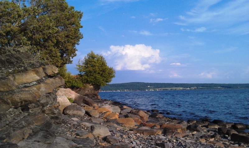62.) Burton Island shore