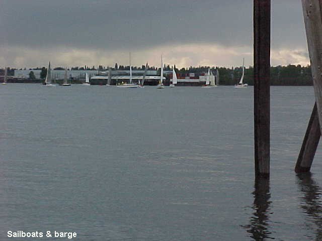 62 Sailboats & barge