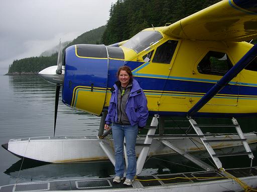7-6-08    Marlene "Crew II" arrives at Elfin Cove