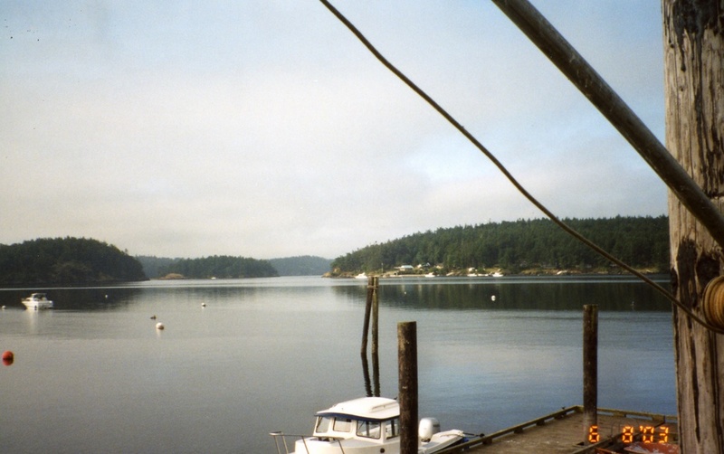 8 June 2003: At Decatur Island.