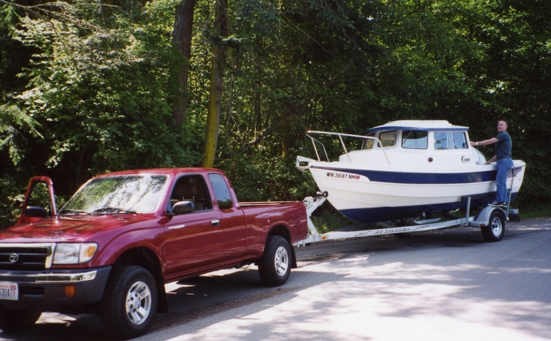 8 June 2003: Preparing to leave Washington Park.