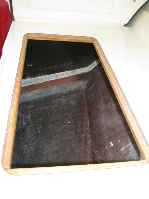 8 Port side with cleats epoxied in place
