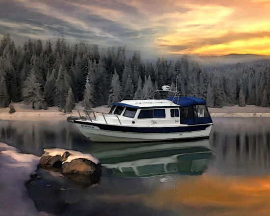 A beautiful new image of Wild Blue thanks to Slackwater Jack from the TugNuts