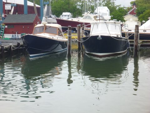 A couple more Hinkley picnic style boats