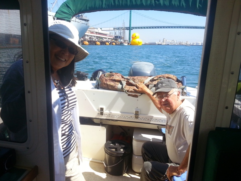 A day with Rubber Ducky and Tall Ships