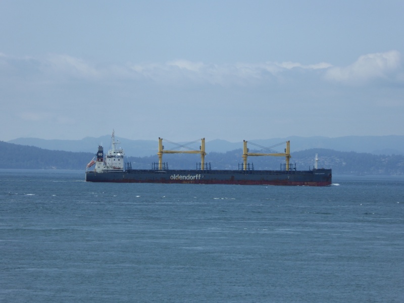 A passing ship