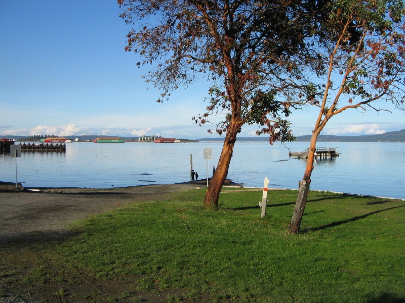 A pleasant view from the RV park, Crofton.