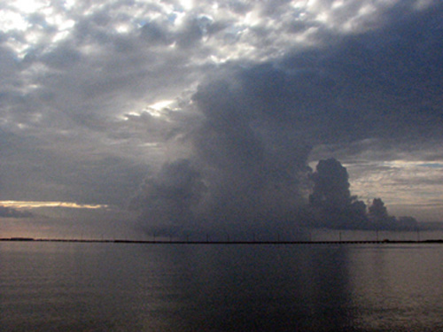 a small cell moving in