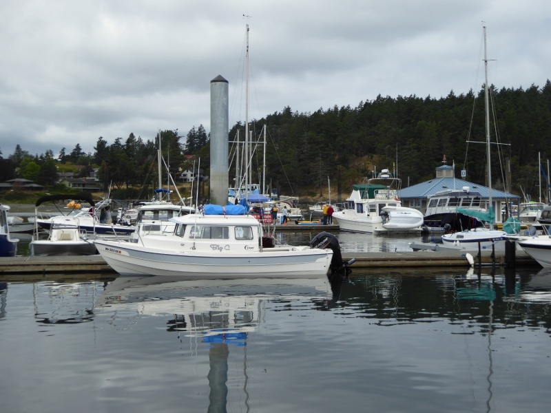 A stop a Friday Harbor for lunch and ice cream cones