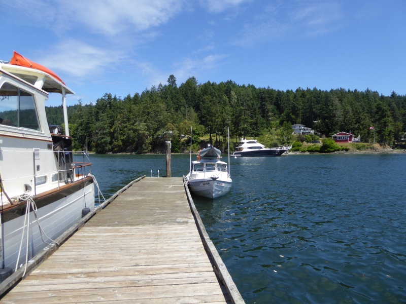 A stop at Port Browning for provisioning