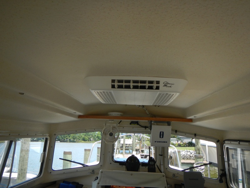 AC unit inside, aft facing forward