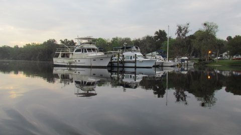 Acosta Creek Harbor Marina just north ok Welaka