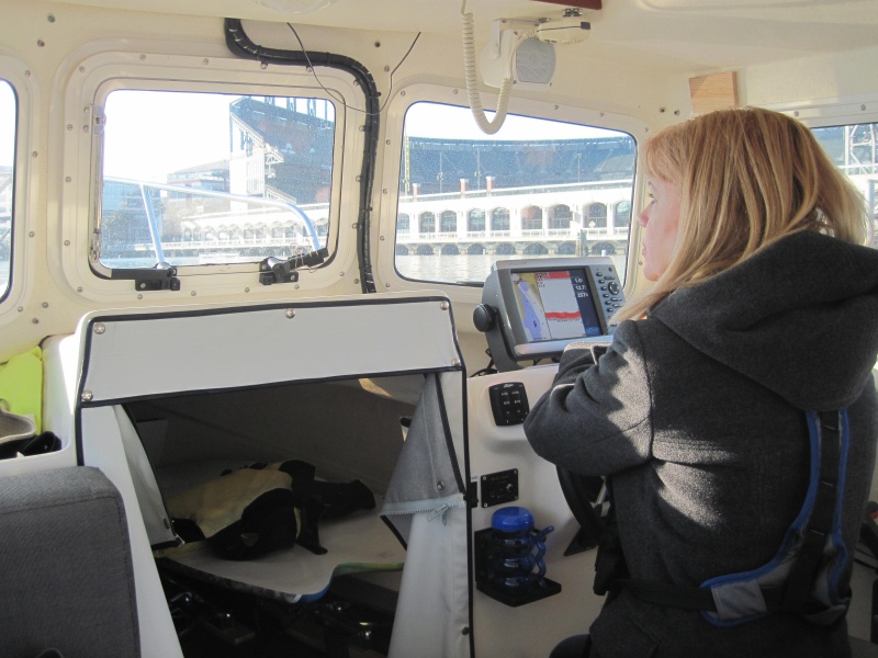 Admiral at the helm