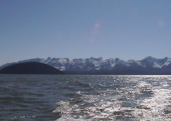 Admiralty Island from Stephans Passage heading towards Oliver Inlet