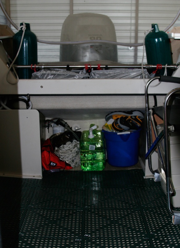 Aft view from pilothouse