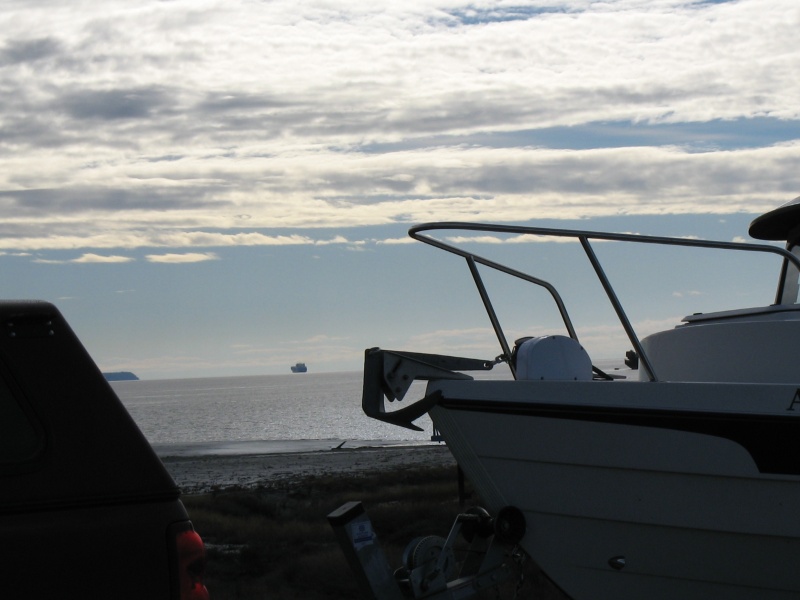 After a short cruise in the Knik Arm