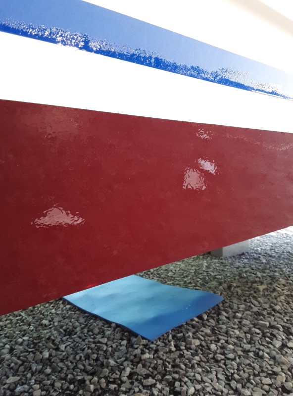 after first coat of the epoxy