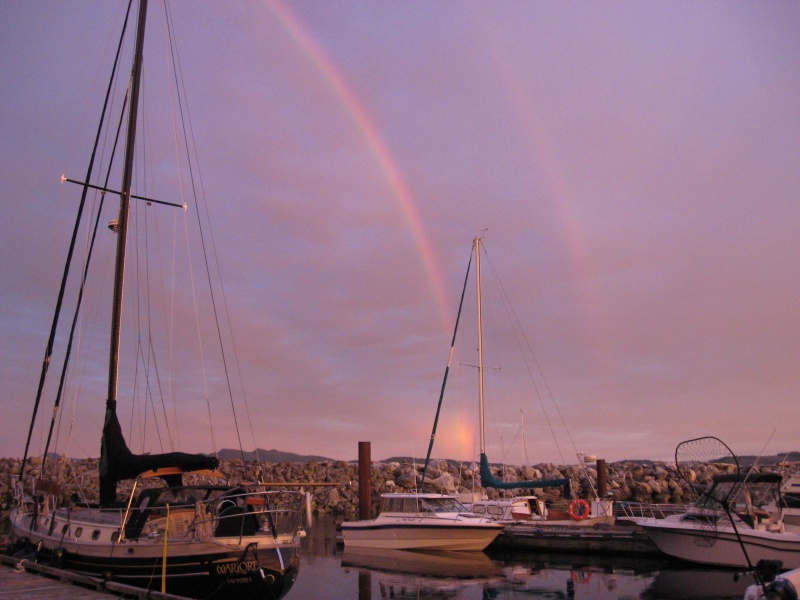 After rain at Beach Gardens Powell River