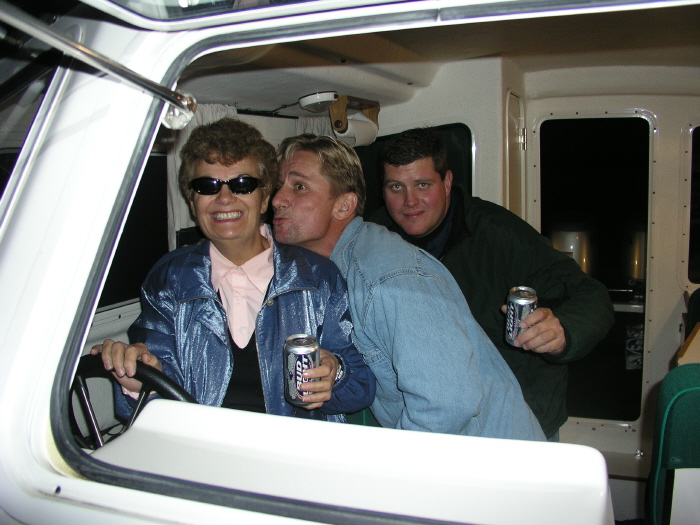 After ten minutes I already had two men on my new boat.