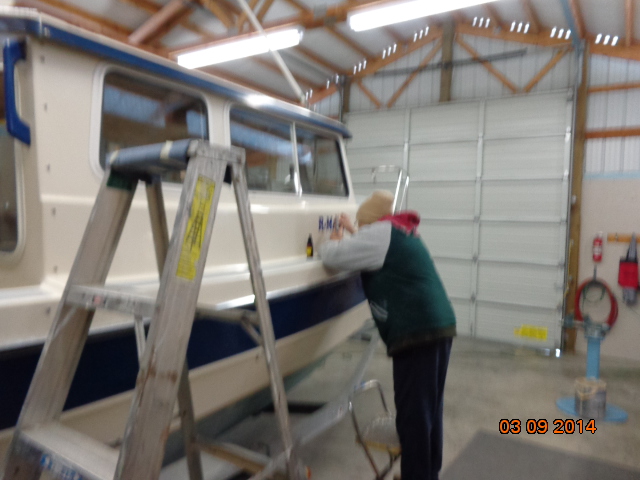 After the de-naming ceremony, this 22 C-Dory gets a new title.