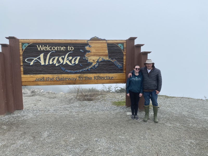 Alaska fog down White Pass