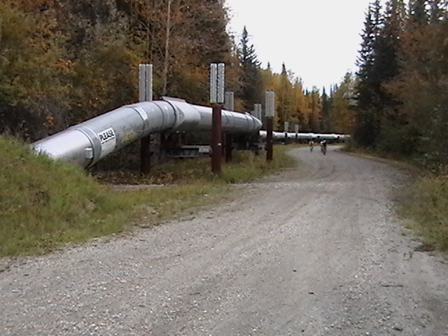 Alaska pipeline waypoint  - heading home