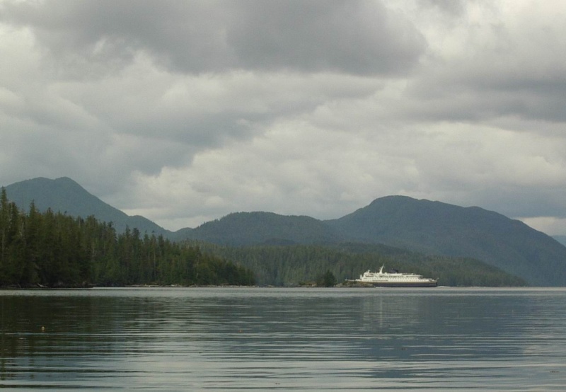 Alaska State Ferry - the Blue Canoe