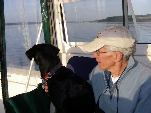 All went well until she saw the seal.