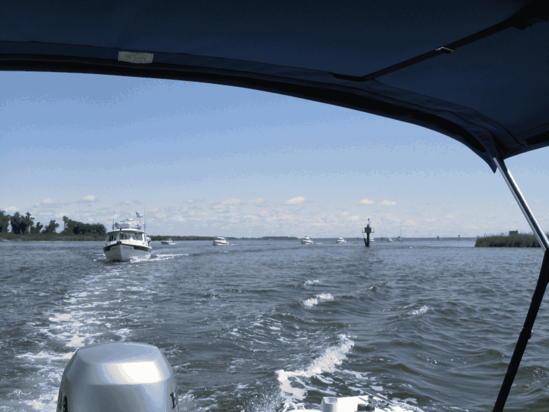 ALMA\'S ONLY parade enters the Kent Narrows