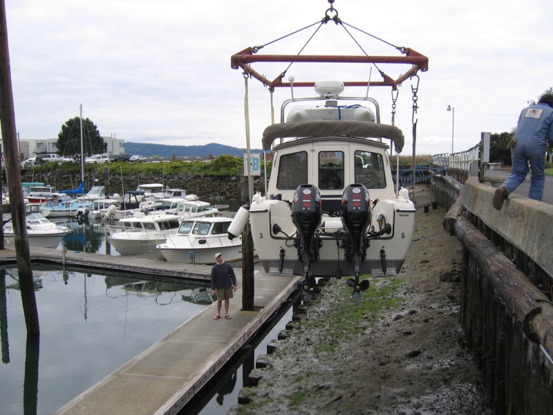 Almost in the water