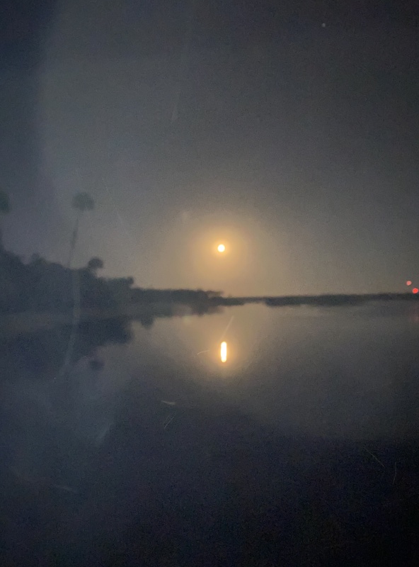 An atmospheric reentry burn to slow down, this is the booster landing burn to land back at Cape Canaveral