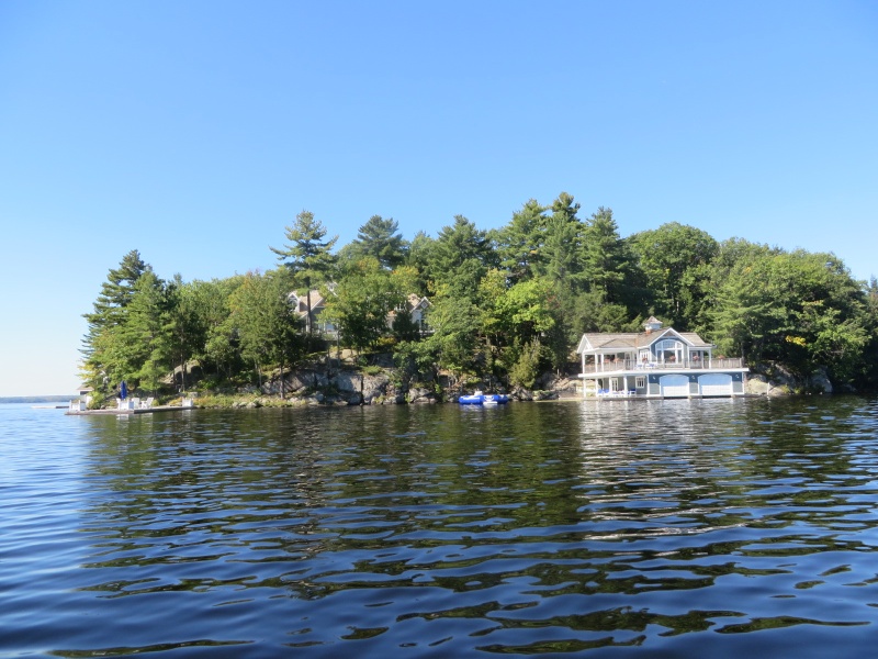 An island cottage on the Lake