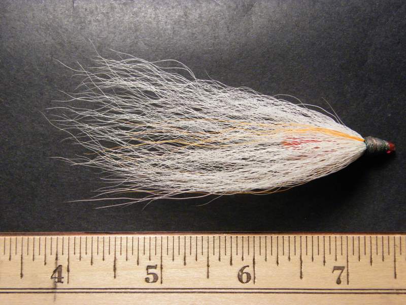 An old Les Davis trolling tube fly, probably from the 50's.