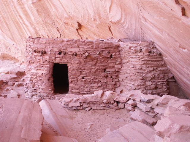 Anasazi Dwelling at Defiance House at Forgotten Canyon 9-23-08
