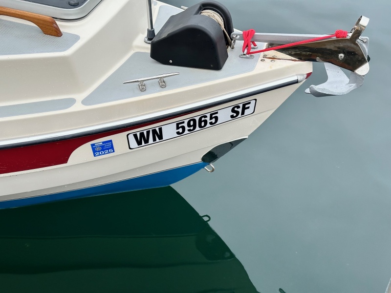 Anchor winch as purchased