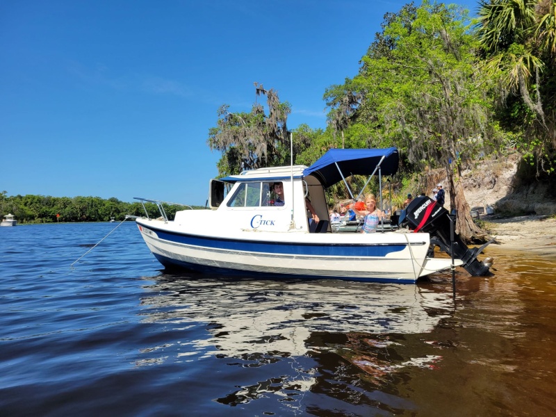 Anchored at Redneck Beach Debary Fl