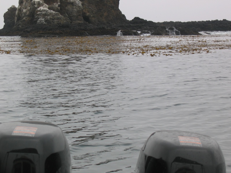 Anchored off Anacapa Island