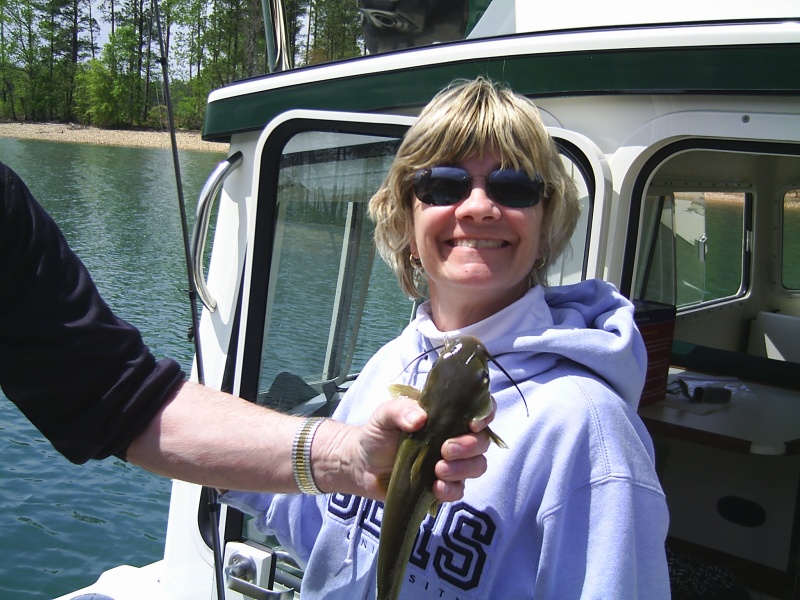 and she does.  Thats ok, I hate cat fish