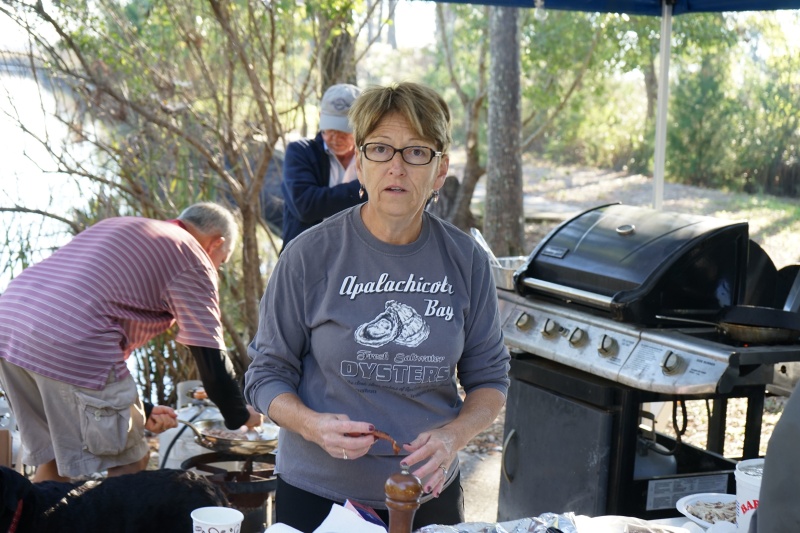 Anita--the power behind Marc!  She made the genius of Marc organized and made the food lines work!  Don't get in her way...