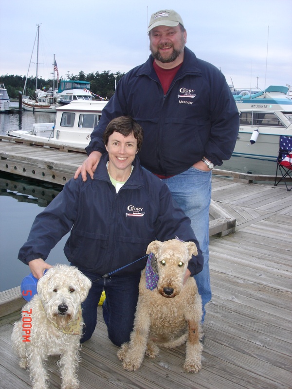 Ann & Ron (MEANDER)
 with the FurKids