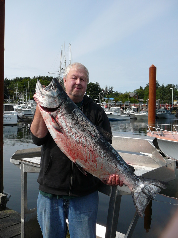Another shot of Mike with his big Chinook