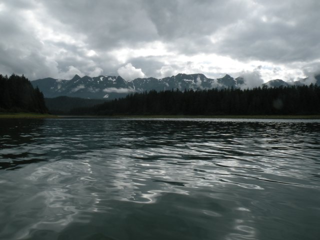 Another view of swells outside Oliver Inlet