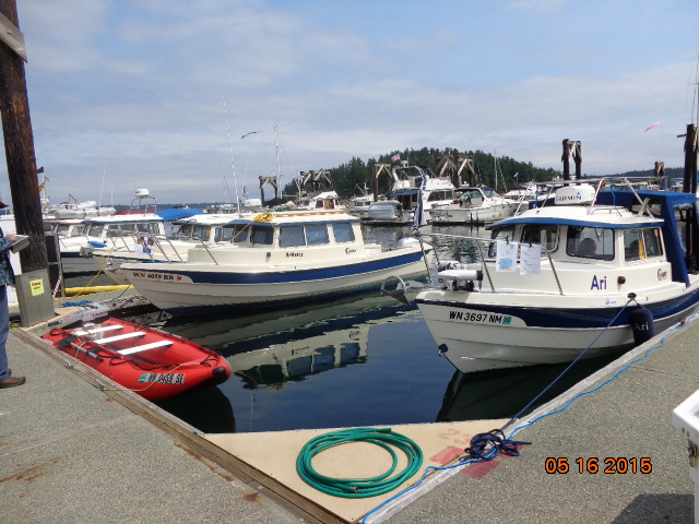 ARI and her sister-ship, 
R-MATEY at Friday Harbor
2015