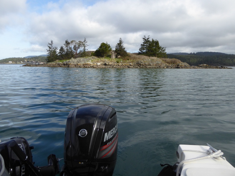 At first destination - Blind Island State Park
