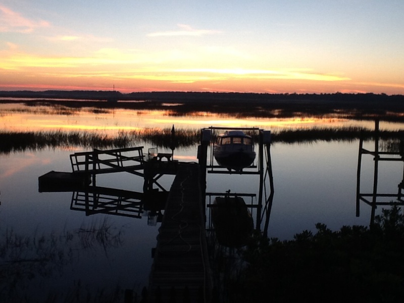 At our dock Charleston SC