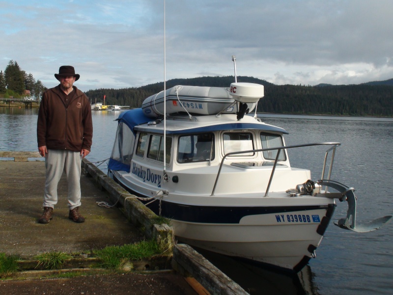 At the Angoon Marina for the night