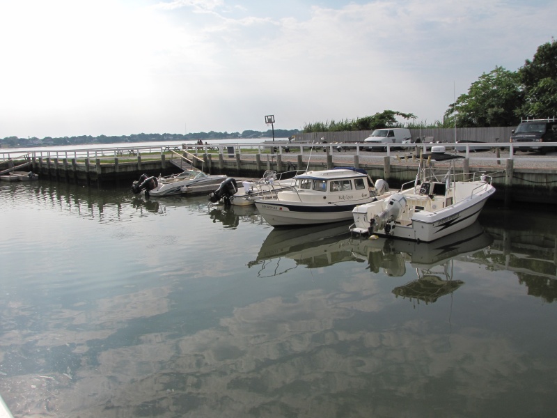 At the dock