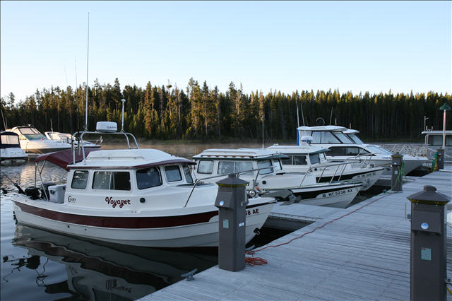 At the docks Voyager Farwest II Halcyon