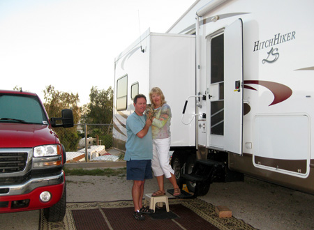 At the RV park in Laughlin