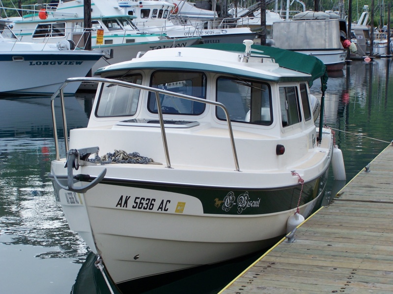 At the small boat dock in Whittier, AK